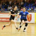 18.01.2020. Kielce. 12. kolejka I ligi piłkarek ręcznych: Korona Handball Kielce - Karkonosze Jelenia Góra / Wiktor Taszłow / Radio Kielce