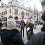 19.01.2020. Kielce. Spacer historyczny pt. „Dzielnica przydworcowa” / Wiktor Taszłow / Radio Kielce