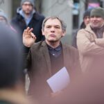 19.01.2020. Kielce. Spacer historyczny pt. „Dzielnica przydworcowa” / Wiktor Taszłow / Radio Kielce