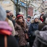 19.01.2020. Kielce. Spacer historyczny pt. „Dzielnica przydworcowa” / Wiktor Taszłow / Radio Kielce