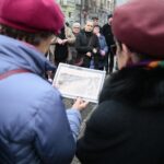 19.01.2020. Kielce. Spacer historyczny pt. „Dzielnica przydworcowa” / Wiktor Taszłow / Radio Kielce