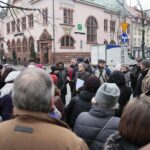 19.01.2020. Kielce. Spacer historyczny pt. „Dzielnica przydworcowa” / Wiktor Taszłow / Radio Kielce