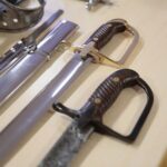 19.01.2020. Kielce. Muzeum Historii Kielc. Szabla wz-34 Ludwikówka / Wiktor Taszłow / Radio Kielce