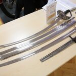 19.01.2020. Kielce. Muzeum Historii Kielc. Szabla wz-34 Ludwikówka / Wiktor Taszłow / Radio Kielce