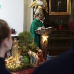 19.01.2020. Kielce. Karczówka. Uroczystości upamiętniające 157. rocznicę wybuchu powstania styczniowego. Na zdjęciu: ks. Kazimierz Stasiak / Wiktor Taszłow / Radio Kielce