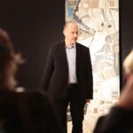 Kielce. 17.01.2020. Wernisaż wystawy Zbigniewa Cebuli w Galerii Współczesnej Sztuki Sakralnej „Dom Praczki” / Wiktor Taszłow / Radio Kielce