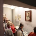 Oblęgorek. 21.01.2020. Wernisaż wystawy "Panna na Oblęgorku i na frankach Nobla - historia życia i twórczości Jadwigi Sienkiewiczówny" / Wiktor Taszłow / Radio Kielce