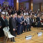 Kielce. 22.01.2020. Ślubowanie klas mundurowych X Liceum / Wiktor Taszłow / Radio Kielce