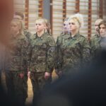 Kielce. 22.01.2020. Ślubowanie klas mundurowych X Liceum / Wiktor Taszłow / Radio Kielce