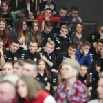 Kielce. 22.01.2020. Ślubowanie klas mundurowych X Liceum / Wiktor Taszłow / Radio Kielce