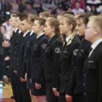 Kielce. 22.01.2020. Ślubowanie klas mundurowych X Liceum / Wiktor Taszłow / Radio Kielce