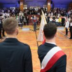 Kielce. 22.01.2020. Ślubowanie klas mundurowych X Liceum / Wiktor Taszłow / Radio Kielce