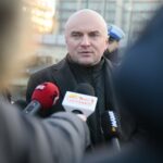 24.01.2020. Kielce. Otwarcie punktu kontroli autokarów przy "Suzuki Arenie". Na zdjęciu: Rafał Nowak - wicewojewoda świętokrzyski / Wiktor Taszłow / Radio Kielce