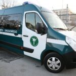 24.01.2020. Kielce. Otwarcie punktu kontroli autokarów przy "Suzuki Arenie" / Wiktor Taszłow / Radio Kielce