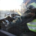 24.01.2020. Kielce. Otwarcie punktu kontroli autokarów przy "Suzuki Arenie" / Wiktor Taszłow / Radio Kielce