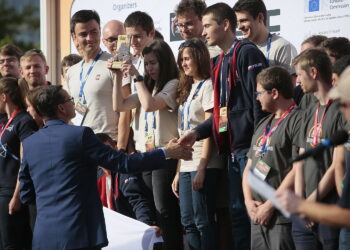 15.09.2019. Kielce. Premier Morawiecki gościem European Rover Challenge / Wiktor Taszłow / Radio Kielce