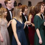 25.01.2020. Kielce. Studniówka Liceum im. św. Jadwigi Królowej / Wiktor Taszłow / Radio Kielce