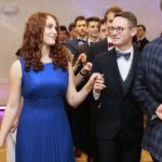 25.01.2020. Kielce. Studniówka Liceum im. św. Jadwigi Królowej / Wiktor Taszłow / Radio Kielce