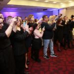 25.01.2020. Kielce. Studniówka Liceum im. św. Jadwigi Królowej / Wiktor Taszłow / Radio Kielce