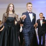 25.01.2020. Kielce. Studniówka Liceum im. św. Jadwigi Królowej / Wiktor Taszłow / Radio Kielce