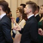 25.01.2020. Kielce. Studniówka Liceum im. św. Jadwigi Królowej / Wiktor Taszłow / Radio Kielce