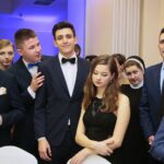 25.01.2020. Kielce. Studniówka Liceum im. św. Jadwigi Królowej / Wiktor Taszłow / Radio Kielce