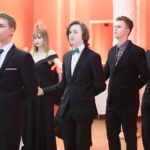 25.01.2020. Kielce. Studniówka Zespołu Państwowych Szkół Plastycznych w Kielcach / Wiktor Taszłow / Radio Kielce