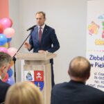 31.01.2020. Piekoszów. Otwarcie nowego oddziału żłobka. Na zdjęciu: Zbigniew Piątek - wójt gminy Piekoszów / Wiktor Taszłow / Radio Kielce