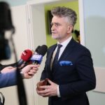 31.01.2020. Piekoszów. Otwarcie nowego oddziału żłobka. Na zdjęciu: Krzysztof Słoń - senator / Wiktor Taszłow / Radio Kielce