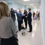 31.01.2020. Piekoszów. Otwarcie nowego oddziału żłobka / Wiktor Taszłow / Radio Kielce