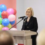 31.01.2020. Piekoszów. Otwarcie nowego oddziału żłobka. Na zdjęciu: Renata Janik - wicemarszałek województwa świętokrzyskiego / Wiktor Taszłow / Radio Kielce