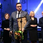 31.01.2020. Kielce. Gala finałowa 68. Plebiscytu Świętokrzyskie Gwiazdy Sportu 2019. Na zdjęciu (od lewej): Anna Krupka - poseł,  Łukasz Michalski - członek zarządu AZS UJK Kielce, Renata Janik - wicemarszałek województwa świętokrzyskiego, Rafał Nowak - wicewojewoda świętokrzyski / Wiktor Taszłow / Radio Kielce