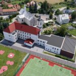 28.01.2020 Kazimierza Wielka. Wizualizacja przebudowanej siedziby Szkoły Podstawowej nr 1 w Kazimierzy Wielkiej / mat. prasowe