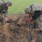 13.01.2020. Szczaworyż. Znaleziona bomba lotnicza / CPdMZ w Kielcach