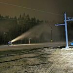 03.01.2019. Kielce. Stok Telegraf. Śnieżenie / Michał Misztal