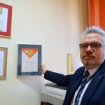 18.01.2020. Ostrowiec Św. Na zdjęciu: Tomasz Łodej, dyrektor Zespołu Szkół nr 3 w Ostrowcu Św. / Emilia Sitarska / Radio Kielce