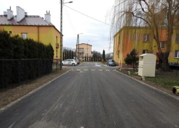 06.01.2020 Kunów. Wyremontowana droga na stadion / Lech Łodej / Facebook