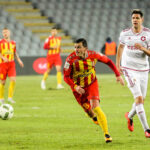 08.03.2016. Mecz 25. kolejki Ekstraklasy: Korona Kielce - Wisła Kraków. Airam Lopez Cabrera / Wojciech Habdas / Radio Kielce