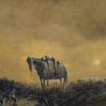 Zdzisław Beksiński, Krajobraz Cmentarny I ze zbiorów Muzeum Narodowego w Warszawie / Muzeum Narodowe Kielce