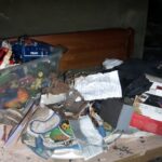 Iżykowice. Dom po pożarze (25.02.2020) / Marta Gajda / Radio Kielce