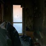 Iżykowice. Dom po pożarze (25.02.2020) / Marta Gajda / Radio Kielce