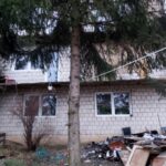 Iżykowice. Dom po pożarze (25.02.2020) / Marta Gajda / Radio Kielce