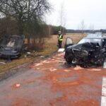 03.02.2020. Mniszek. Wypadek / Policja