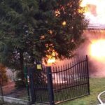 01.02.2020. Chroberz, gm. Złota. Pożar domu / OSP KSRG ZŁOTA