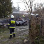 01.02.2020. Chroberz, gm. Złota. Pożar domu / OSP KSRG ZŁOTA