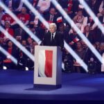 15.02.2020. Warszawa. Konwencja PiS - inauguracja kampanii wyborczej prezydenta Andrzeja Dudy. Na zdjęciu Jarosław Kaczyński / Jarosław Kubalski / Radio Kielce