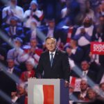 15.02.2020. Warszawa. Konwencja PiS - inauguracja kampanii wyborczej prezydenta Andrzeja Dudy. Na zdjęciu Andrzeja Duda / Jarosław Kubalski / Radio Kielce