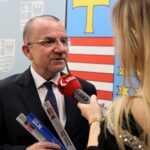 06.02.2020 Kielce. Zarząd województwa promuje noszenie odblasków. Na zdjęciu: wicemarszałek Marek Bogusławski / Urząd Marszałkowski Województwa Świętokrzyskiego