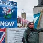 31.01.2020. Londyn. Demonstracje pro i antybrexitowe / Włodzimierz Batog