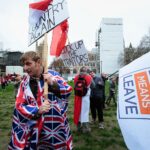 31.01.2020. Londyn. Demonstracje pro i antybrexitowe / Włodzimierz Batog